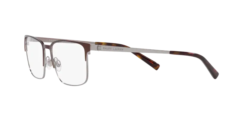 Ralph Lauren Uomo RL5119 9272 Montature da vista Metallo Marrone Trasparente Squadrata Normale miniatura 3