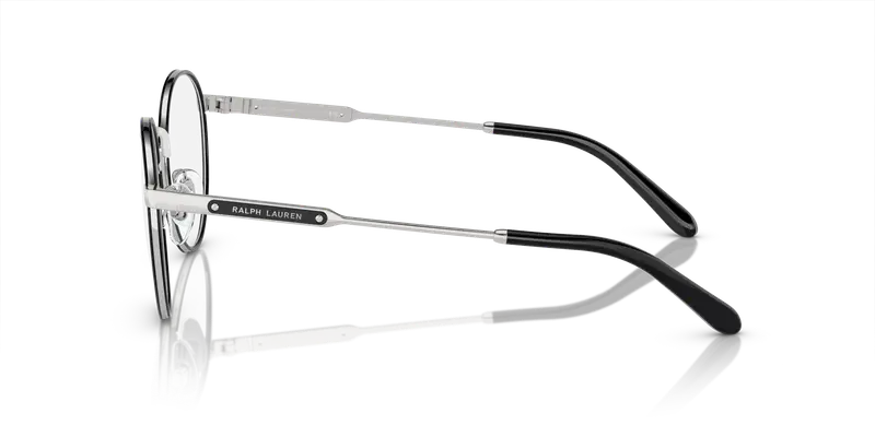 Ralph Lauren Uomo RL5124J 9001 Montature da vista Metallo Nero Blu Rotonda Normale miniatura 3