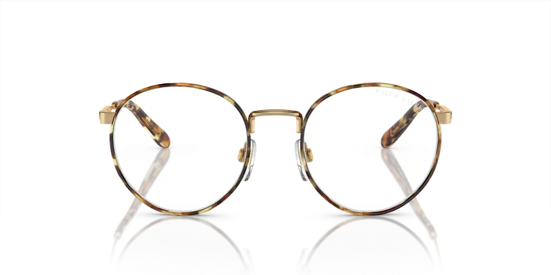 Ralph Lauren Uomo RL5124J 9449 Montature da vista Metallo Tartaruga Blu Rotonda Normale miniatura 2