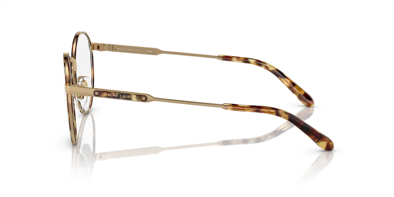 Ralph Lauren Uomo RL5124J 9449 Montature da vista Metallo Tartaruga Blu Rotonda Normale miniatura 3