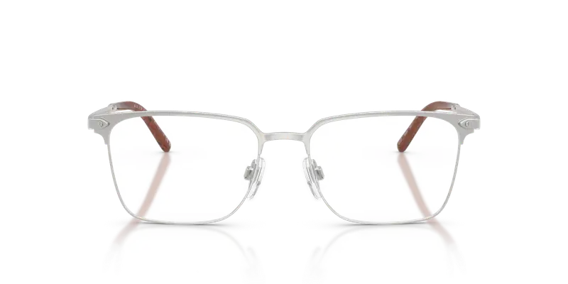 Ralph Lauren Uomo RL5133 9466 Montature da vista Metallo Argento Trasparente Squadrata Normale miniatura 2