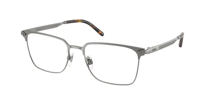Ralph Lauren Uomo RL5133  9479 Montature da vista Metallo Grigio Trasparente Squadrata Normale