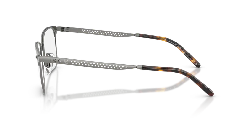 Ralph Lauren Uomo RL5133 9479 Montature da vista Metallo Grigio Trasparente Squadrata Normale miniatura 3