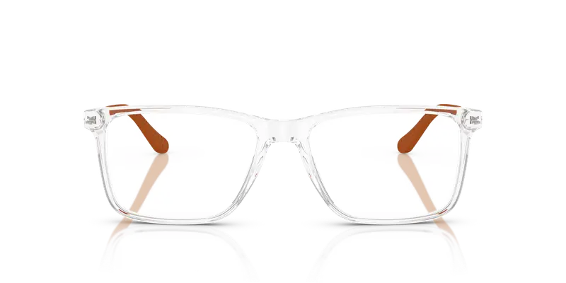 Ralph Lauren Uomo RL6133 5002 Montature da vista Acetato Trasparente Trasparente Squadrata Normale miniatura 2