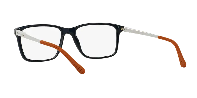 Ralph Lauren Uomo RL6133 5465 Montature da vista Acetato Blu Trasparente Squadrata Normale miniatura 3