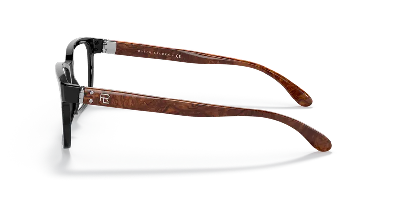 Ralph Lauren Uomo RL6214 5398 Montature da vista Plastica Nero Squadrata miniatura 3