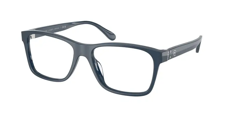 Uomo RL6240U 5377 Montature da vista Acetato Blu Trasparente Squadrata Normale