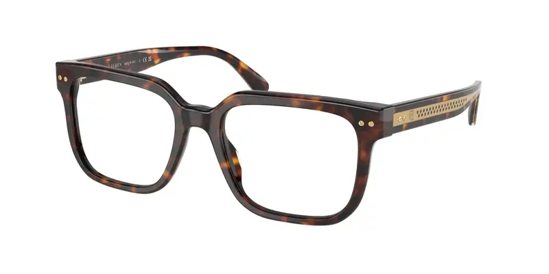 Ralph Lauren Uomo RL6249U 5003 Montature da vista Acetato Marrone Trasparente Squadrata Normale