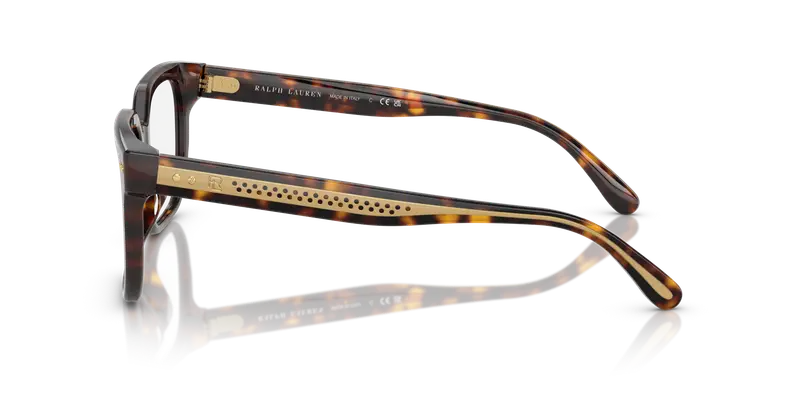 Ralph Lauren Uomo RL6249U 5003 Montature da vista Acetato Marrone Trasparente Squadrata Normale miniatura 3