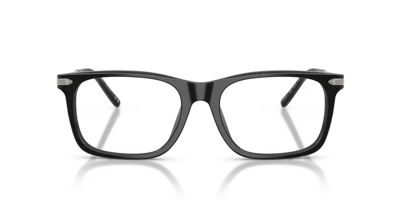 Ralph Lauren Uomo RL6253U 5001 Montature da vista Acetato Nero Trasparente Squadrata Normale miniatura 2