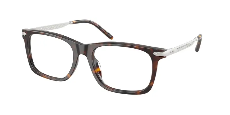 Ralph Lauren Uomo RL6253U 5003 Montature da vista Acetato Marrone Trasparente Squadrata Normale