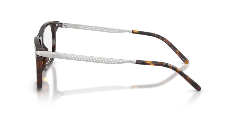 Ralph Lauren Uomo RL6253U 5003 Montature da vista Acetato Marrone Trasparente Squadrata Normale miniatura 3