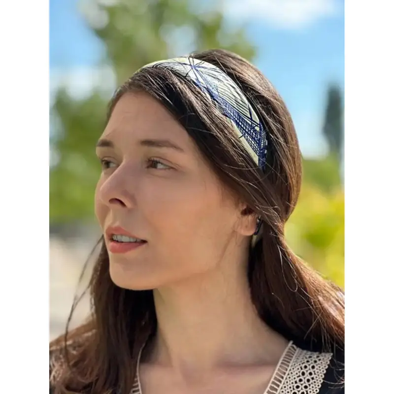 Foulard in seta donna Ralu Fine Art Nautical Chic