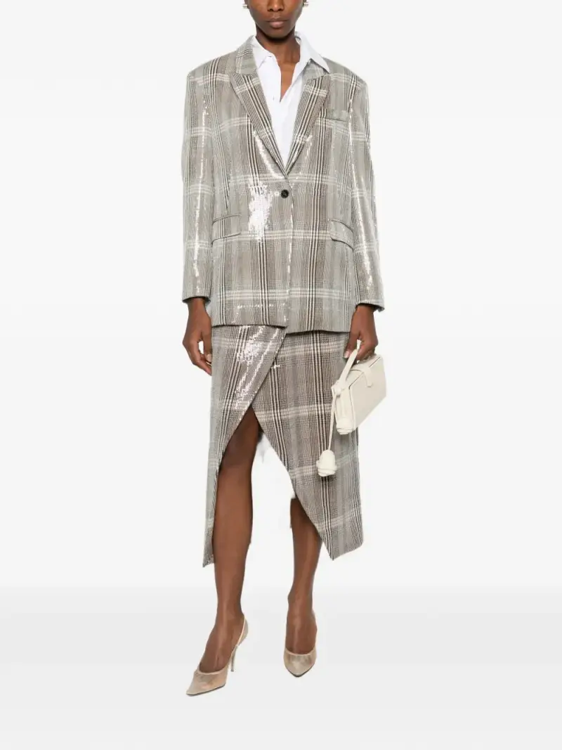 BRAND RAME - Gonna tartan a Portafoglio MULTICOLOR miniatura 2