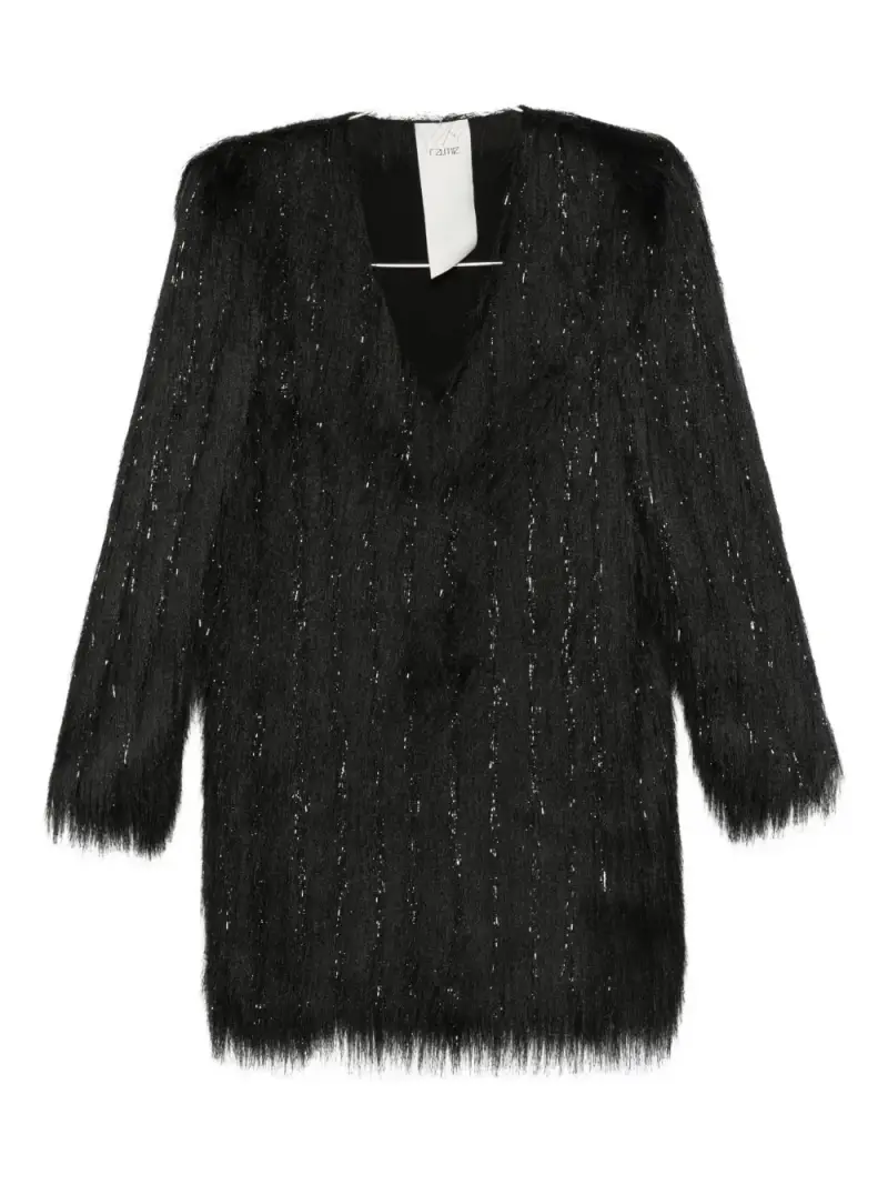 mini dress rame NERO