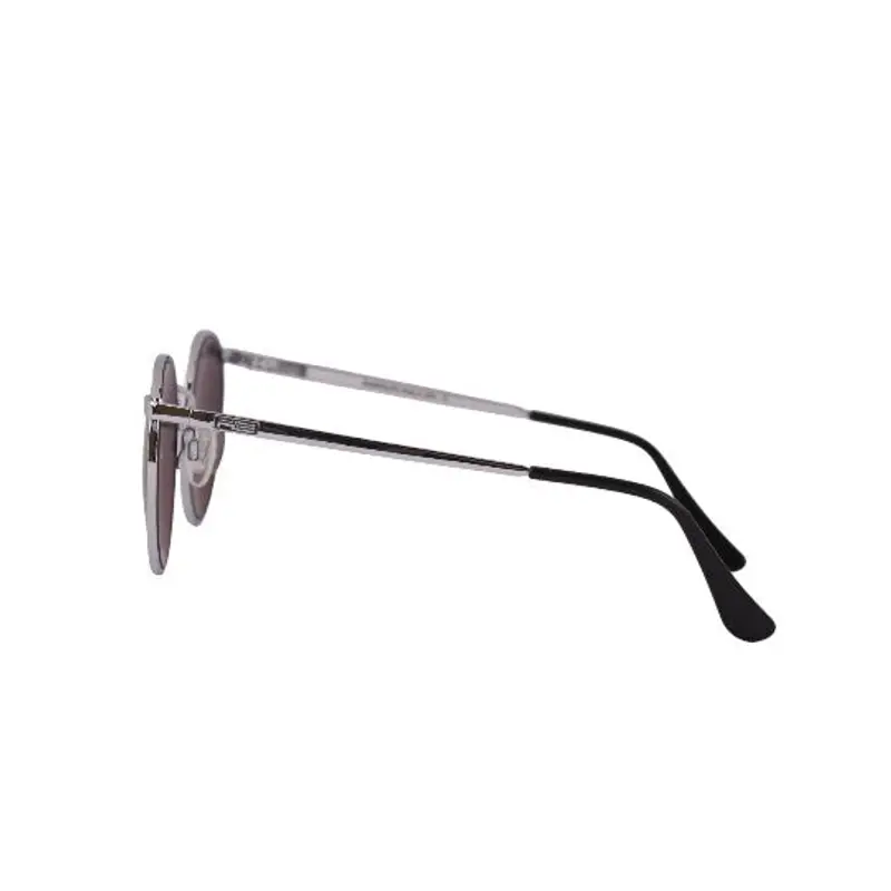 Randolph Engineering Unisex P3020 Bright chrome Occhiali da sole outlet Metallo Argento Grigio Rotonda Normale miniatura 2