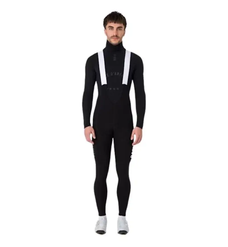 Men's Pro Team Winter - pantaloni ciclismo - uomo Black