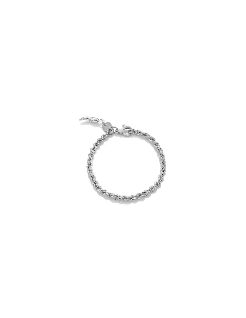 Bracciale Uomo GIOVANNI RASPINI Torchon Mini in argento 925 10137