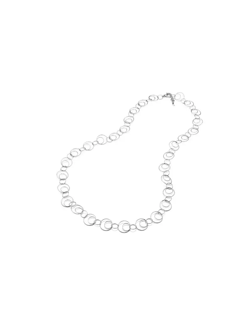 Collana lunga GIOVANNI RASPINI Bolle in argento 925 09306