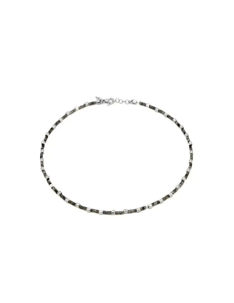 Collana Uomo GIOVANNI RASPINI Tango in argento 925 e Labradorite 11356