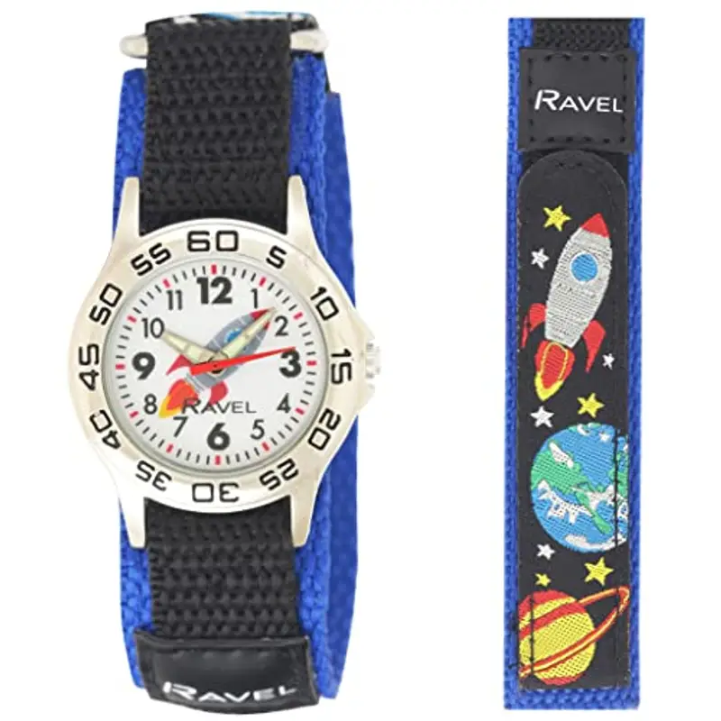 Ravel - orologio spaziale per bambini con cinturino d'azione a chiusura facilitata - Analogico al quarzo - R1507.88