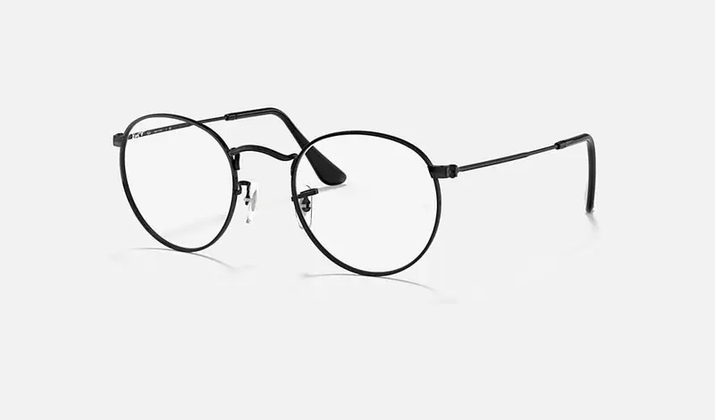 Adulto unisex Ray-Ban Rb-3447-V-Roundmetal-2500 GOLD