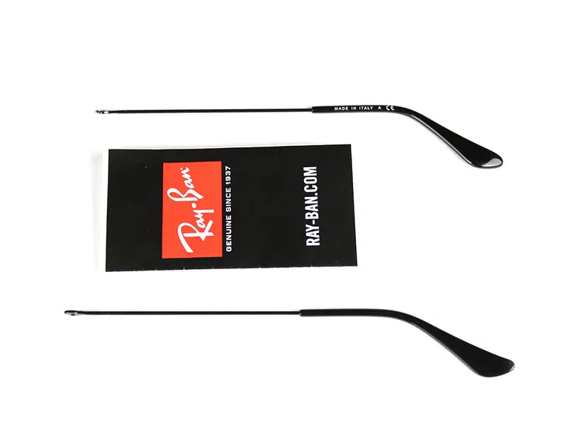 Ray - Ban Aste di ricambio Ray-Ban 3025 Aviator Large Metal Aste di ricambio Metallo Oro miniatura 2