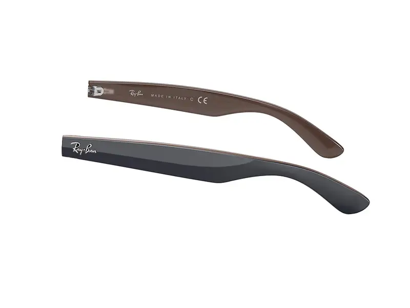 Ray - Ban Aste di ricambio Ray-Ban RB2132 New wayfarer Aste di ricambio Plastica miniatura 3