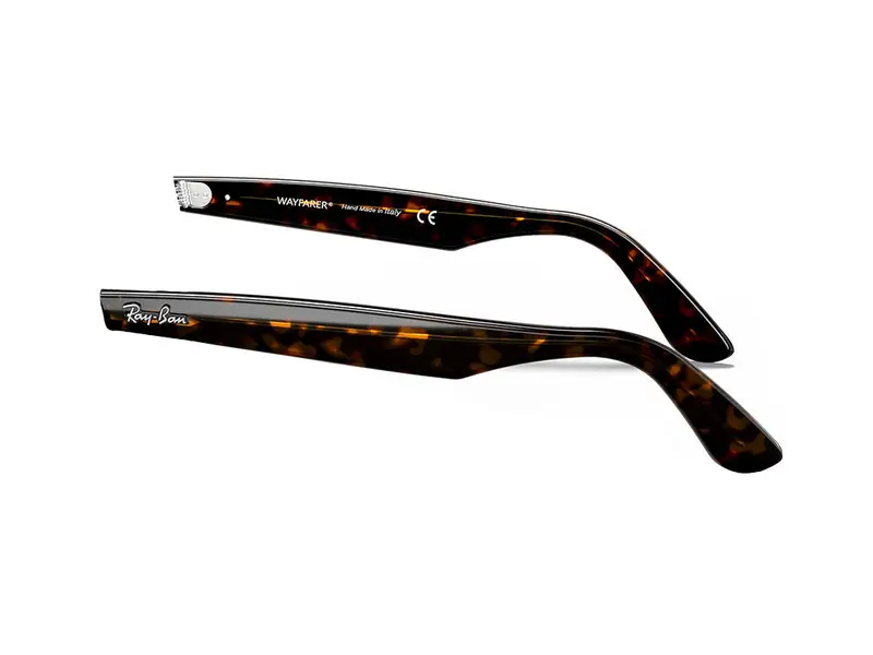 Ray - Ban Aste di ricambio Ray-Ban RB2140 Wayfarer Aste di ricambio Acetato miniatura 3