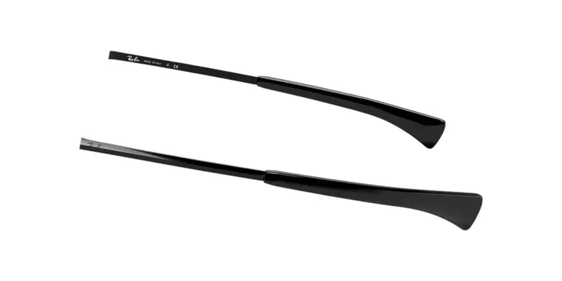 Ray - Ban Aste di ricambio Ray-Ban RB3119M Olympian I deluxe Aste di ricambio Metallo Nero