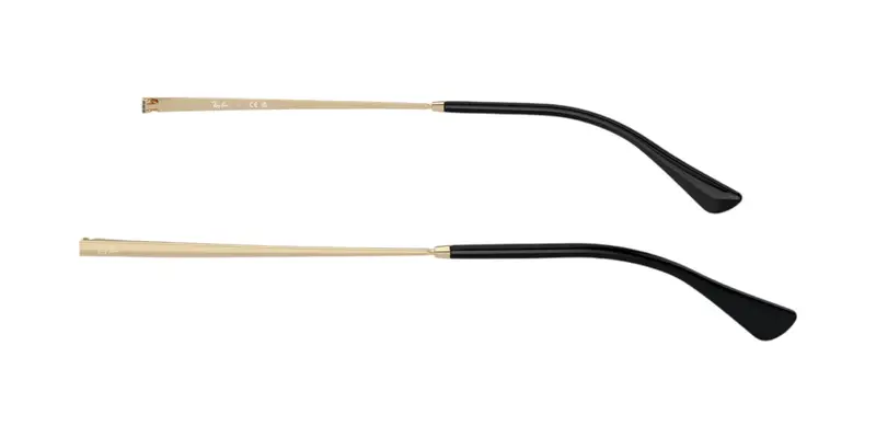 Ray - Ban Aste di ricambio Ray-Ban RB3728 Yevi Aste di ricambio Metallo Oro