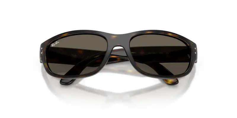 Bambino Ray - Ban RJ9189S 152/3 Occhiali da sole Iniettato Tartaruga Marrone Pillow Normale miniatura 2