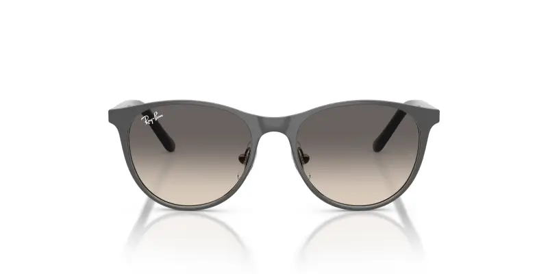 Bambino Ray - Ban RJ9552S 300/11 Occhiali da sole Metallo Grigio Grigio Pantos Normale Sfumato miniatura 3