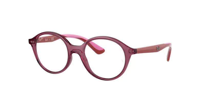 Bambino Ray - Ban RY1606 3777 Montature da vista Plastica Rosa Rotonda