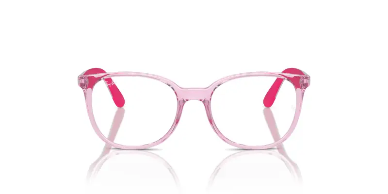 Bambino Ray - Ban RY1631 3976 Montature da vista Iniettato Rosa Pantos miniatura 3