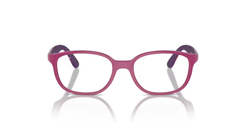 Bambino Ray - Ban RY1632 3933 Montature da vista Acetato Fucsia Pantos miniatura 3