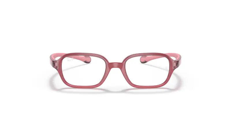 Bambino Ray - Ban RY9074V 3877 Montature da vista Acetato Rosso Squadrata miniatura 3