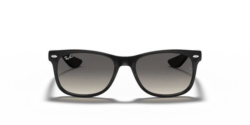 Ray - Ban Bambino RJ9052S JUNIOR NEW WAYFARER 100/11 Occhiali da sole Nylon Nero Grigio Squadrata Normale miniatura 2