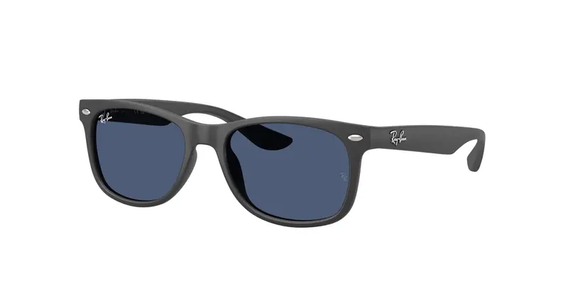Ray - Ban Bambino RJ9052S JUNIOR NEW WAYFARER 717680 Occhiali da sole Nylon Grigio Blu Squadrata Normale