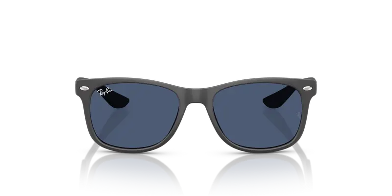 Ray - Ban Bambino RJ9052S JUNIOR NEW WAYFARER 717680 Occhiali da sole Nylon Grigio Blu Squadrata Normale miniatura 2