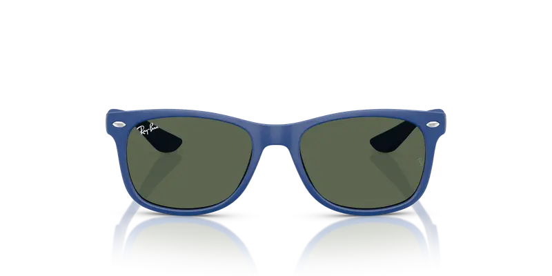 Ray - Ban Bambino RJ9052S JUNIOR NEW WAYFARER 717771 Occhiali da sole Nylon Blu Verde Squadrata Normale miniatura 2
