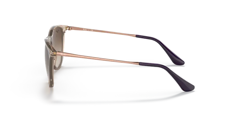 Ray - Ban Bambino RJ9060S JUNIOR ERIKA 710813 Occhiali da sole Iniettato Marrone Marrone Pantos Normale Sfumato miniatura 3