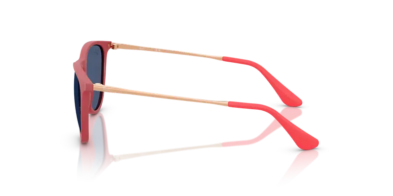 Ray - Ban Bambino RJ9060S JUNIOR ERIKA 718071 Occhiali da sole Iniettato Viola Verde Pantos Normale miniatura 3