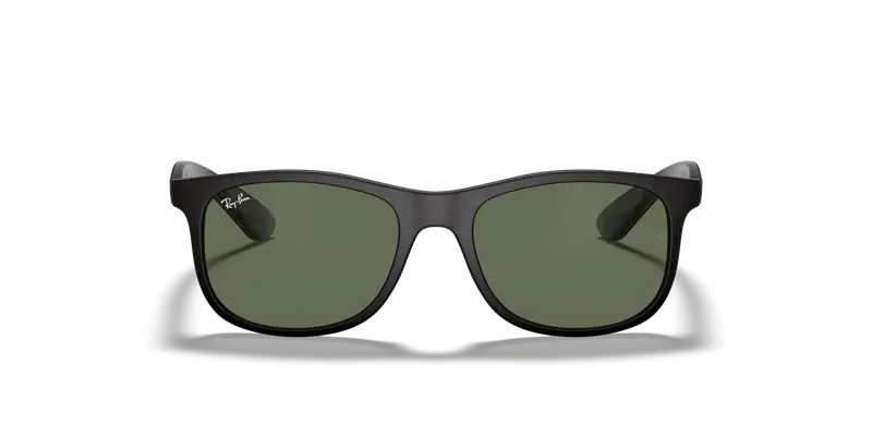 Ray - Ban Bambino RJ9062S 701371 Occhiali da sole Iniettato Nero Verde Squadrata Normale miniatura 2