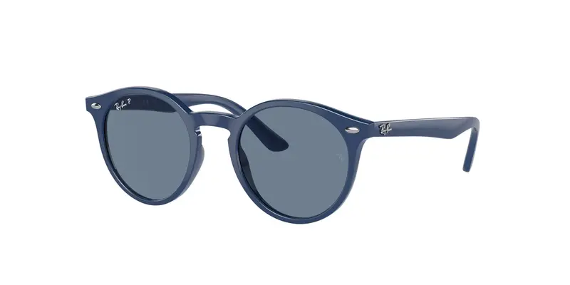 Ray - Ban Bambino RJ9064S  71612V Occhiali da sole Iniettato Blu Blu Pantos Polarizzata