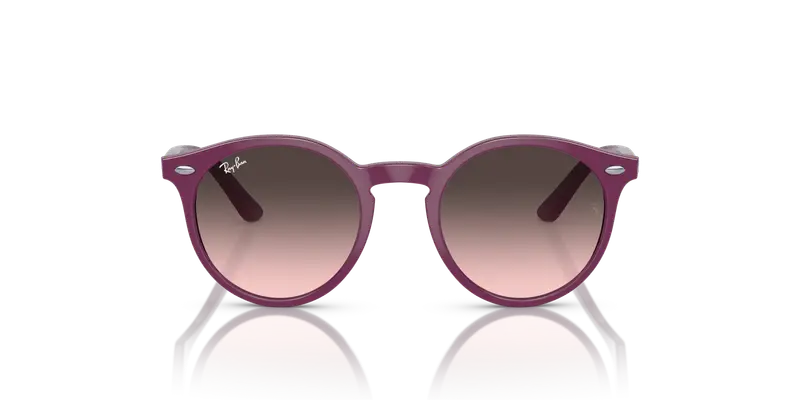 Ray - Ban Bambino RJ9064S 716246 Occhiali da sole Iniettato Viola Rosa Pantos Normale Sfumato miniatura 2