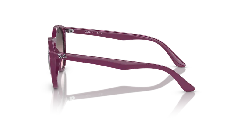 Ray - Ban Bambino RJ9064S 716246 Occhiali da sole Iniettato Viola Rosa Pantos Normale Sfumato miniatura 3