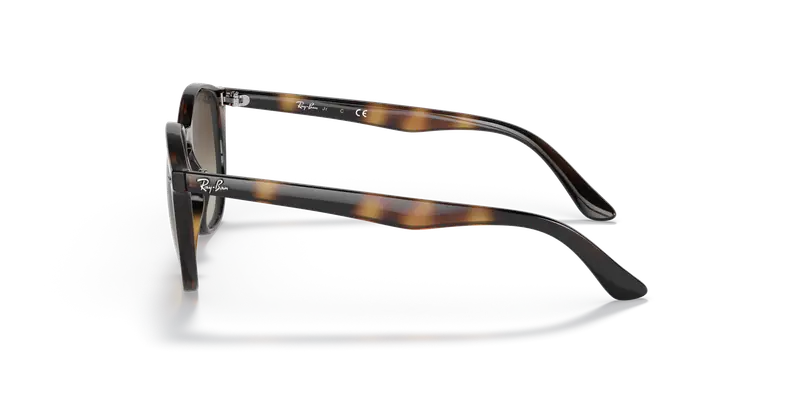 Ray - Ban Bambino RJ9070S 152/13 Occhiali da sole Iniettato Tartaruga Marrone Geometrica Normale Sfumato miniatura 3