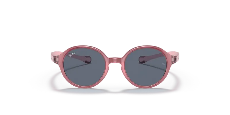 Ray - Ban Bambino RJ9075S 709887 Occhiali da sole Iniettato Rosa Grigio Pantos Normale miniatura 2