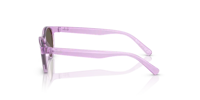 Ray - Ban Bambino RJ9080S 7172/3 Occhiali da sole Iniettato Viola Marrone Squadrata Normale miniatura 3